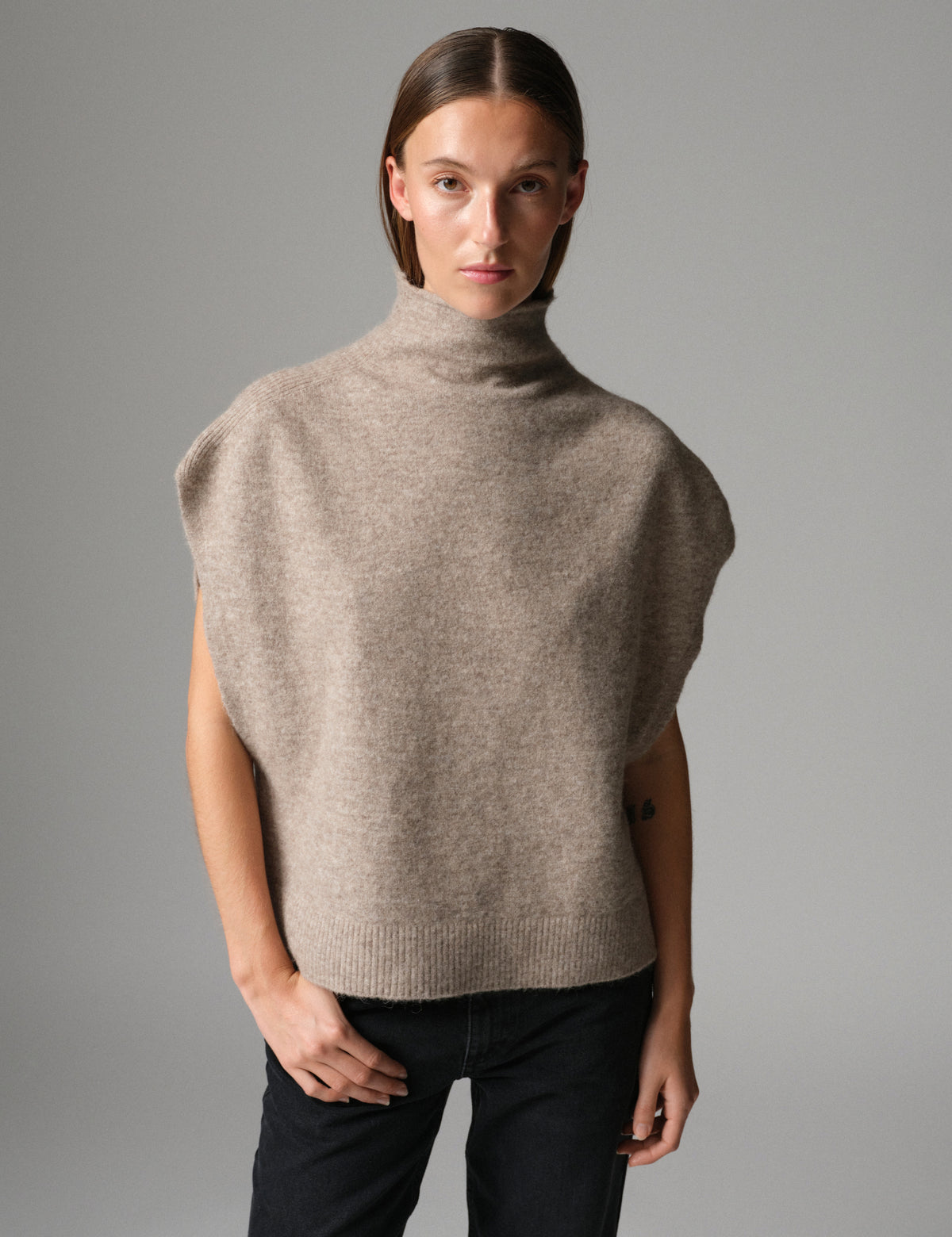DAY Birger ét Mikkelsen Frodie - Cozy Days - Vest Vest 500082 Hazel Melange