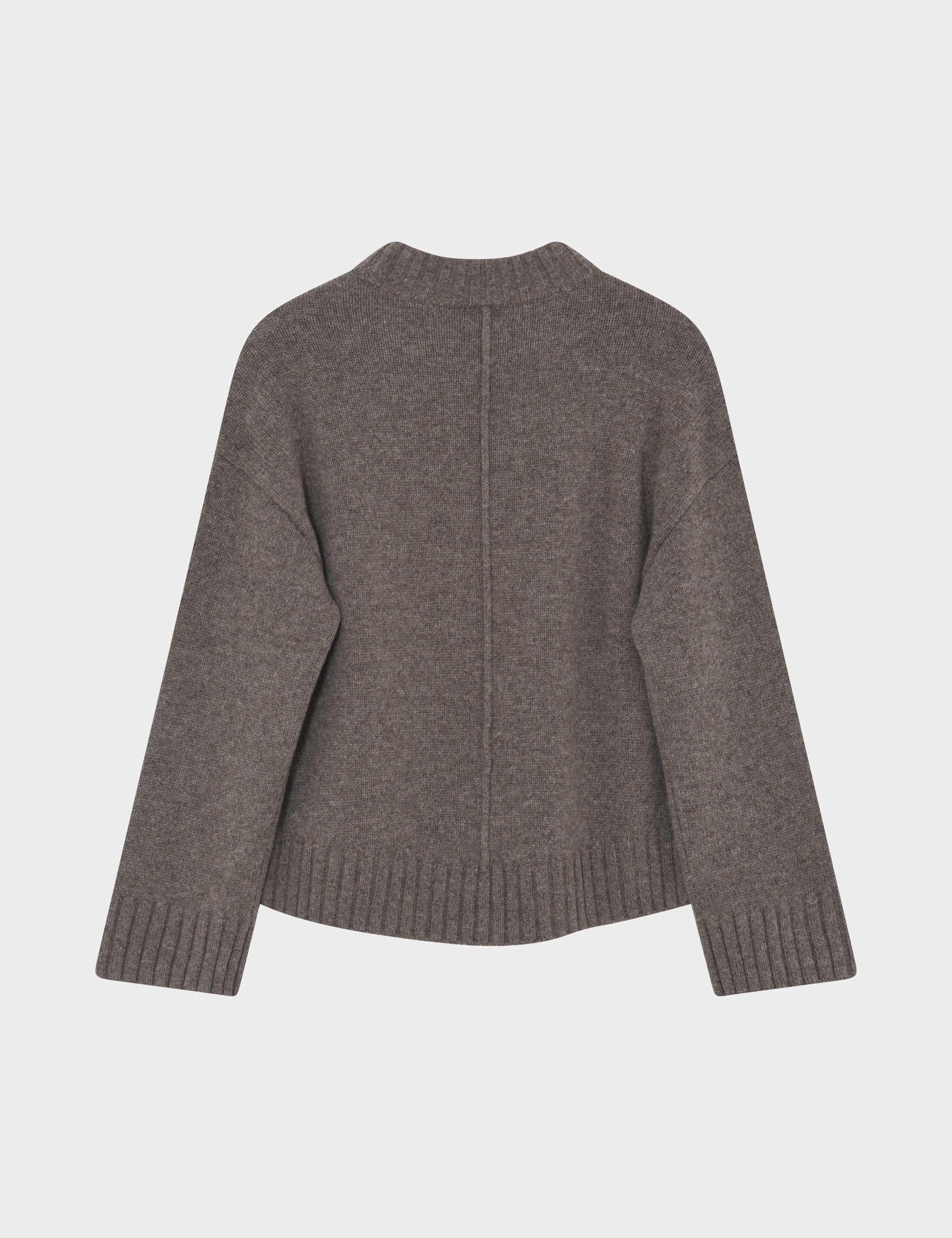 DAY Birger ét Mikkelsen Glen - Soft Lamb Pullover 181112 Walnut