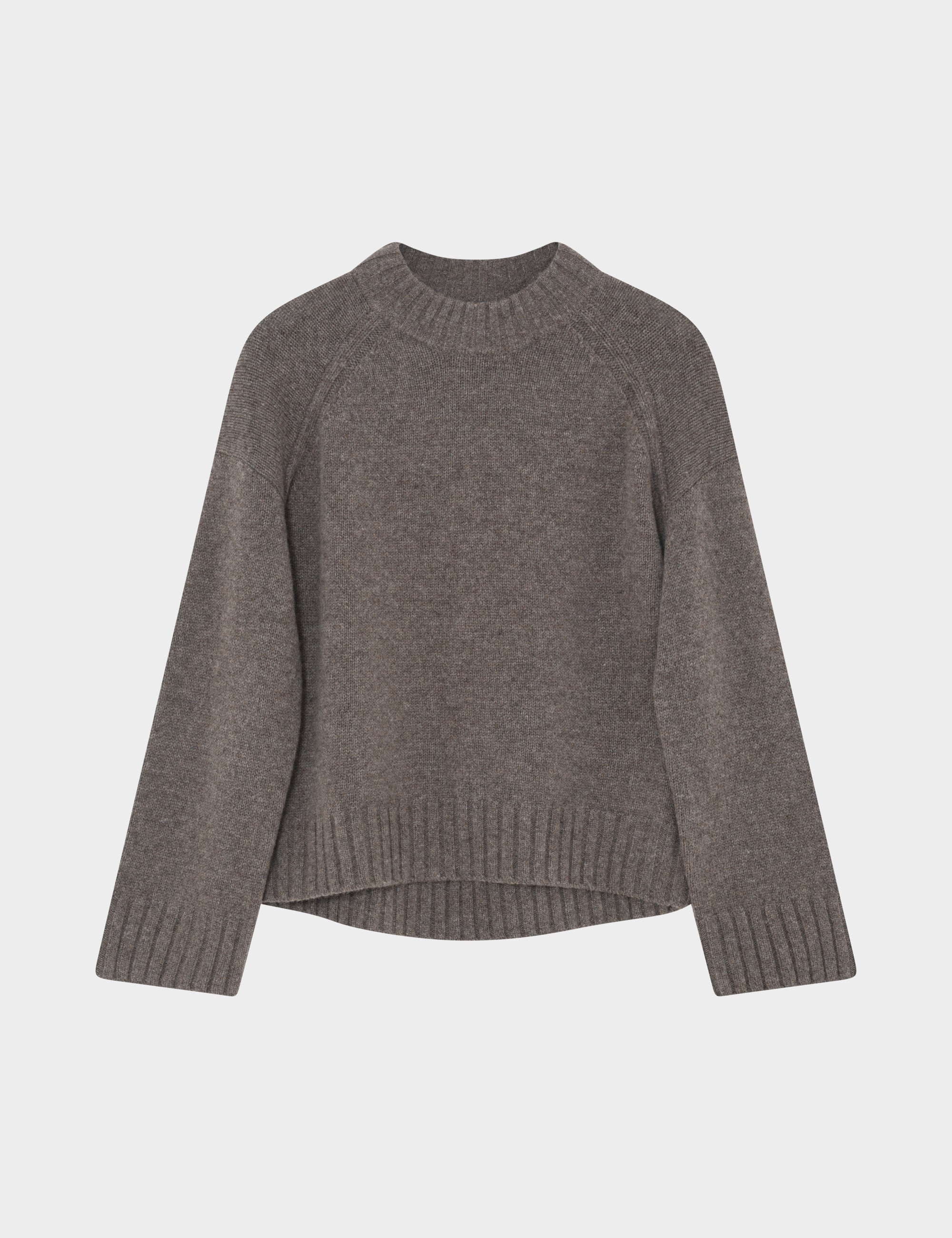 DAY Birger ét Mikkelsen Glen - Soft Lamb Pullover 181112 Walnut