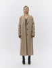 Gloria - Double Faced Wool - Coat - Beige Melange