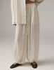 Harsha - Raw Stripes - Pants - Jet Stream