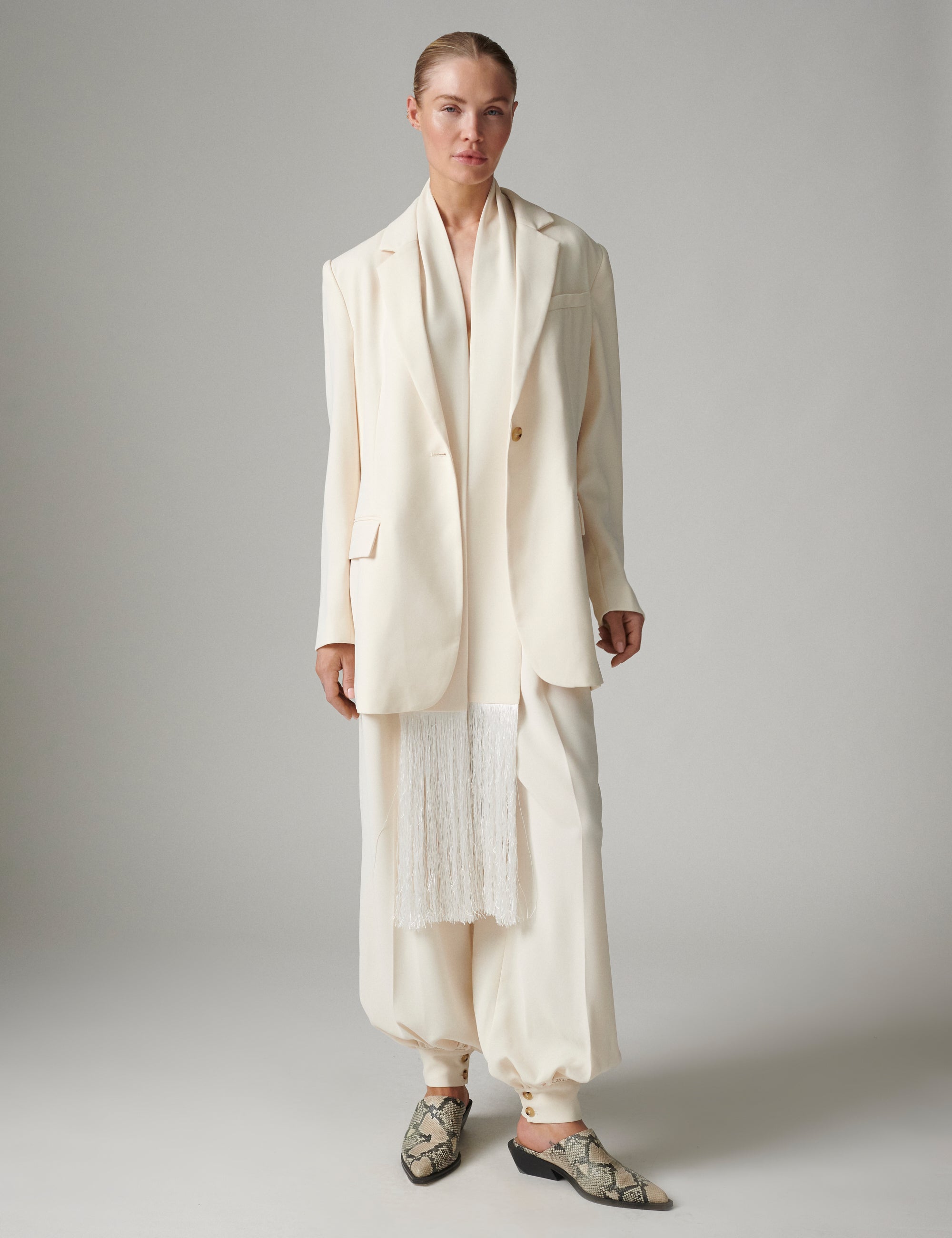 DAY Birger ét Mikkelsen Hector - Classic Gabardine - Blazer Blazer 01002 Ivory Shade