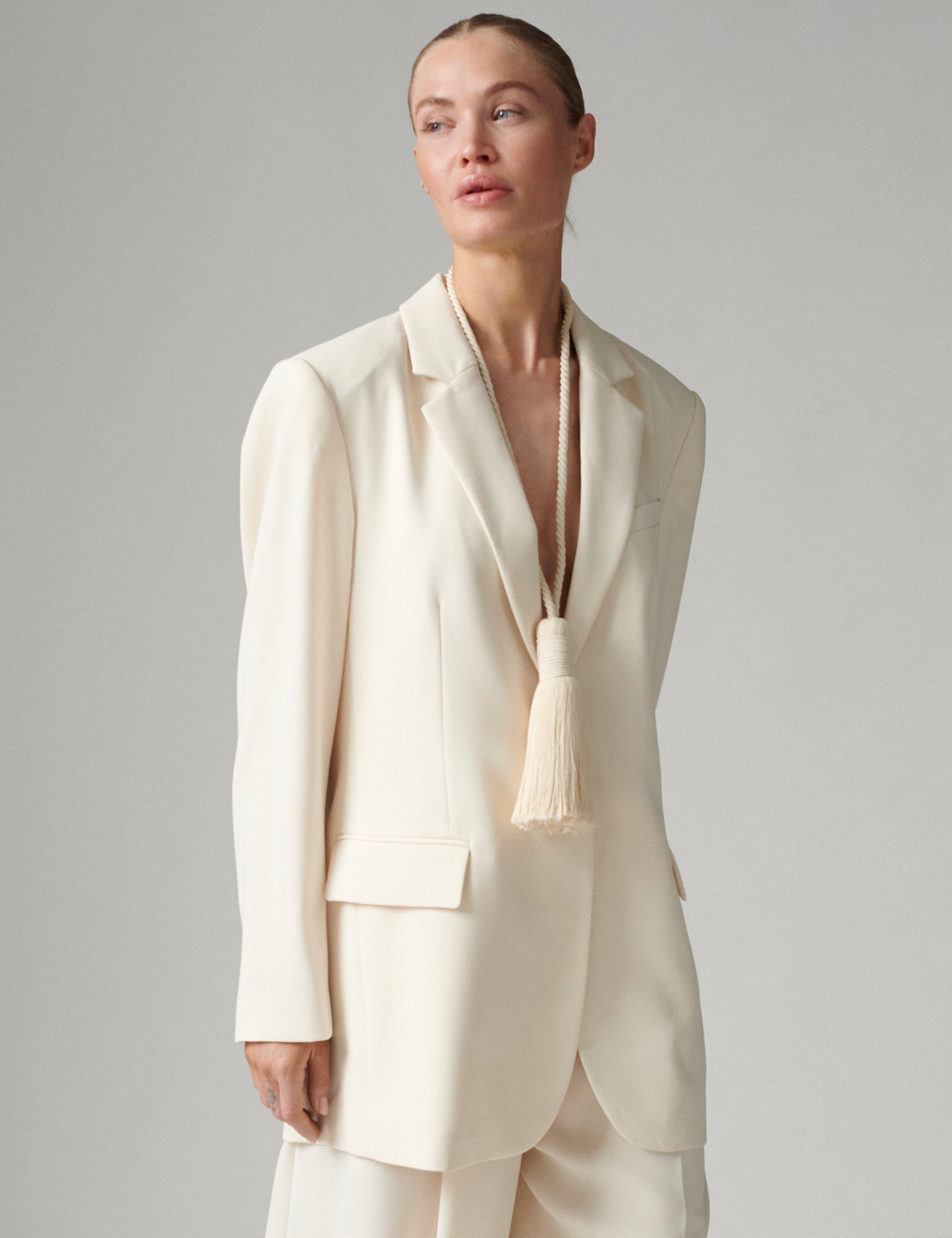 DAY Birger ét Mikkelsen Hector - Classic Gabardine - Blazer Blazer 01002 Ivory Shade