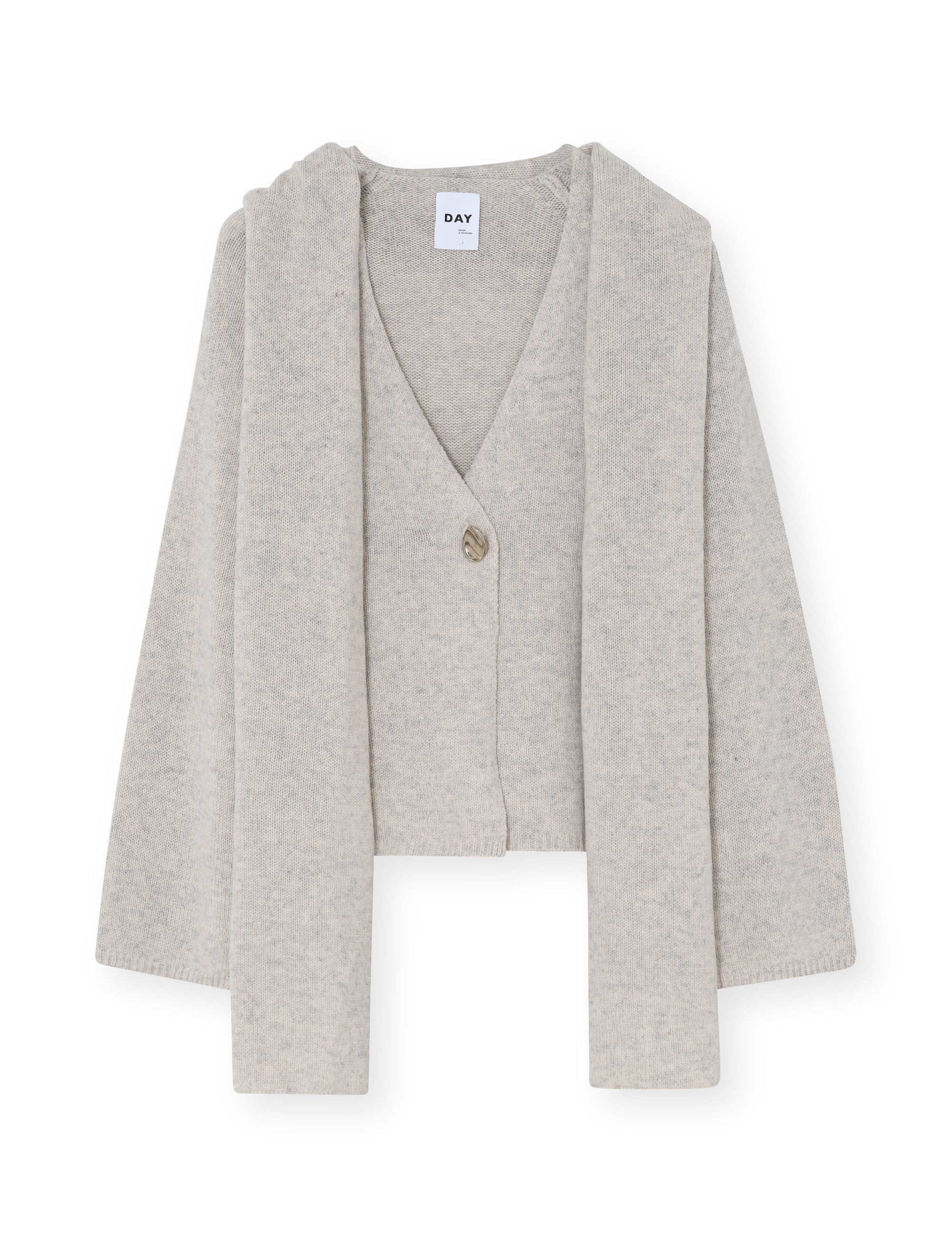 DAY Birger ét Mikkelsen Javier - Soft Lamb Cardigan 110605 JET STREAM