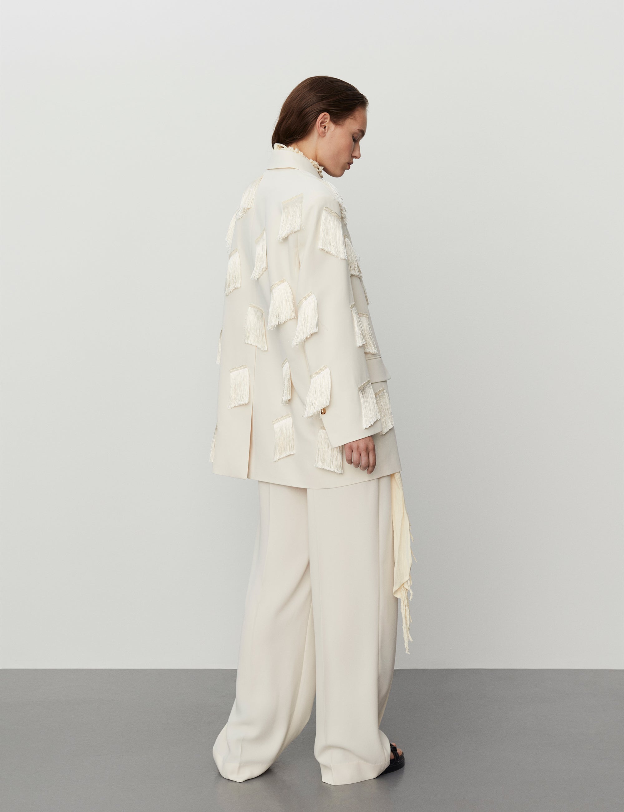 DAY Birger ét Mikkelsen Jeramiah - Classic Gabardine Blazer 01002 Ivory Shade
