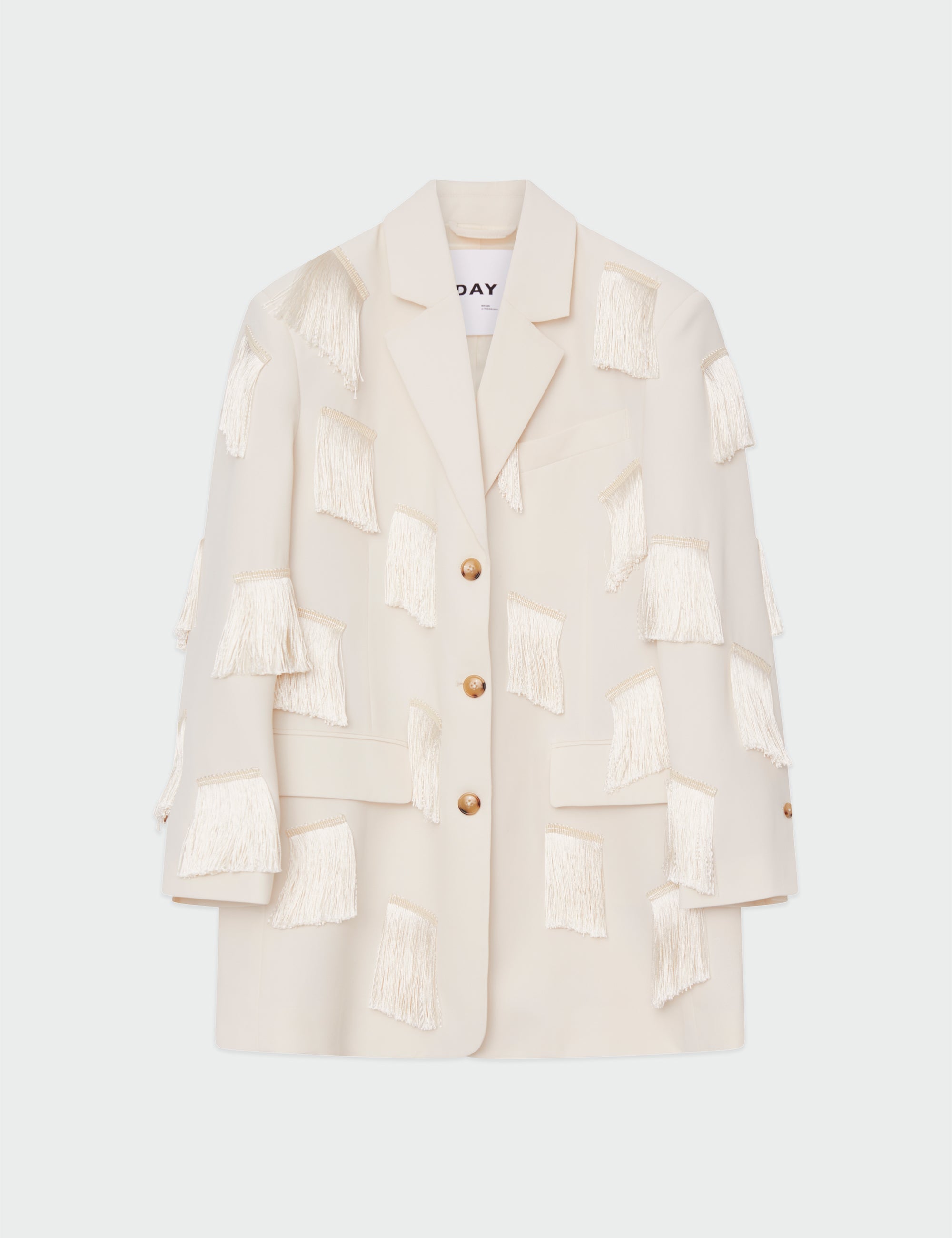 DAY Birger ét Mikkelsen Jeramiah - Classic Gabardine Blazer 01002 Ivory Shade