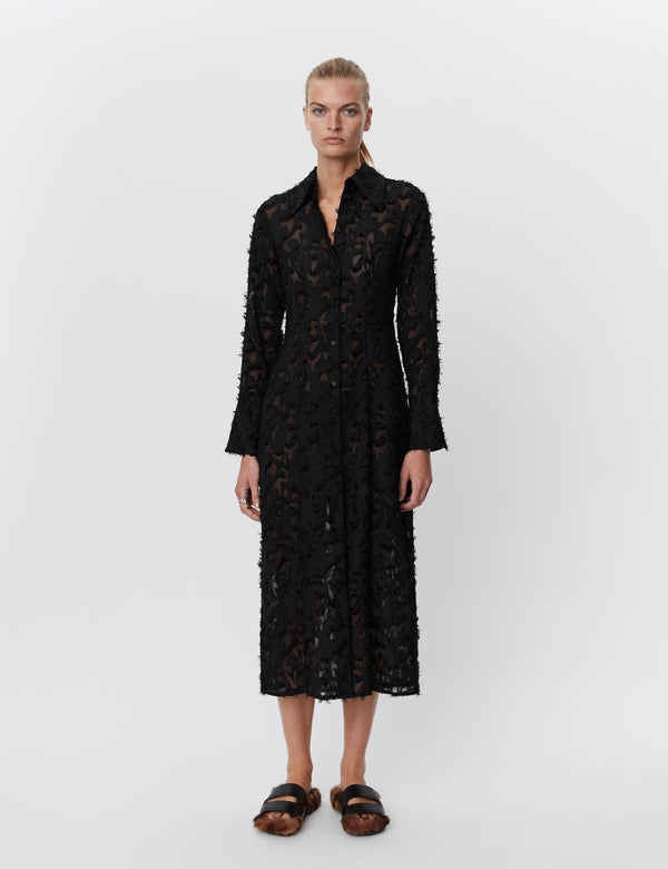 DAY Birger ét Mikkelsen Joe - Delicate Texture Dress 190303 BLACK
