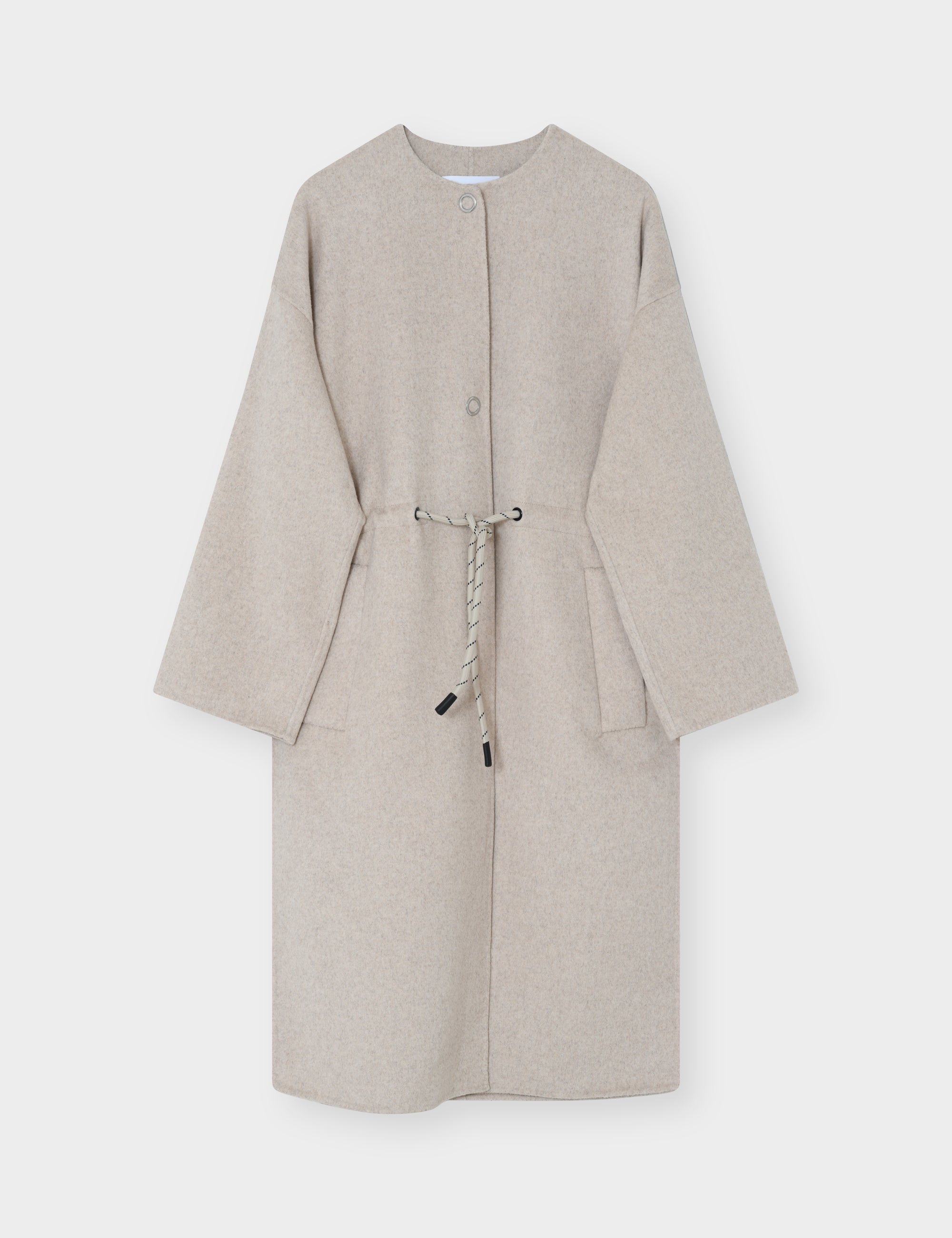 DAY Birger ét Mikkelsen Joel - Double Faced Wool - Coat Coat 500144 PISTACHIO SHELL MELANGE