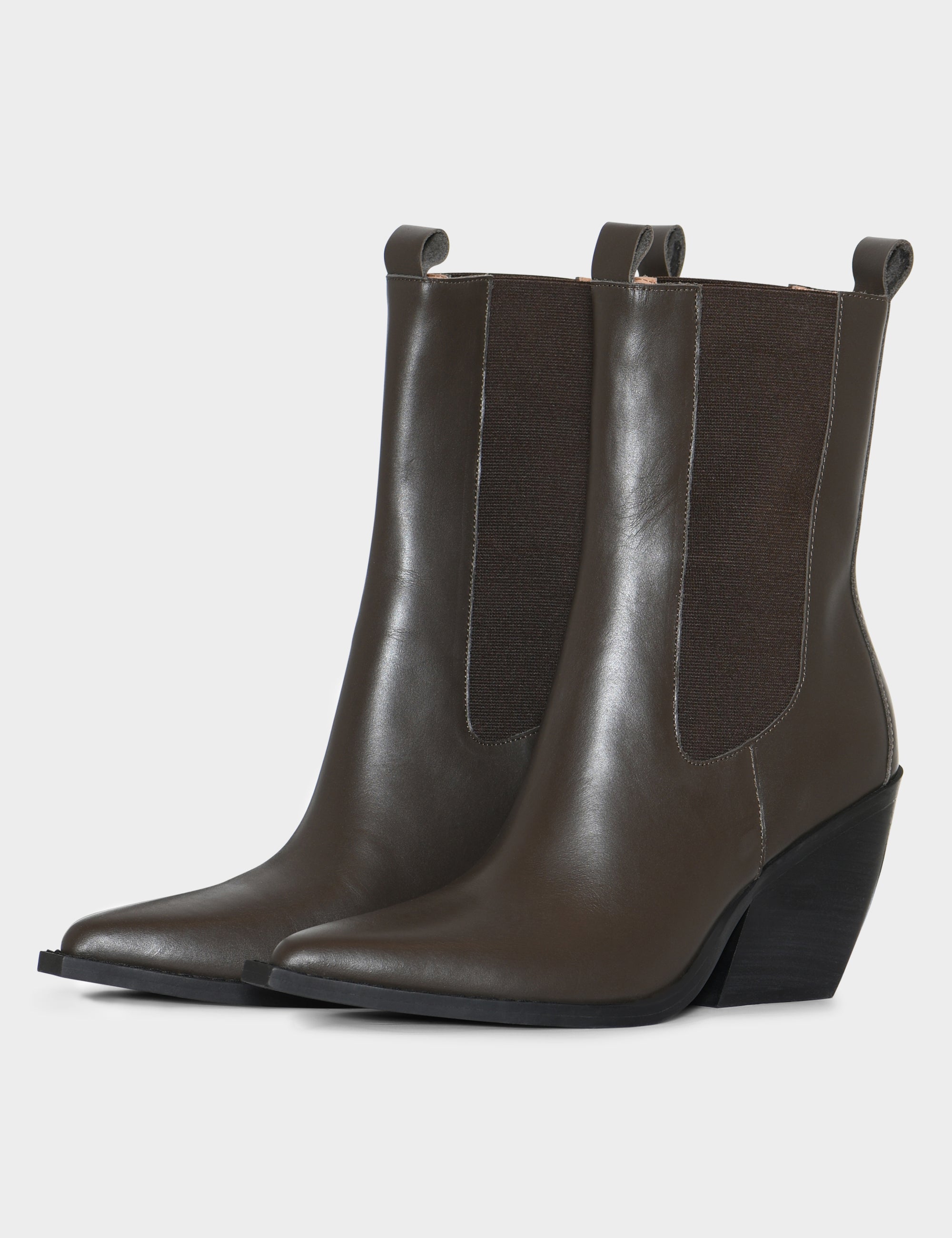 DAY Birger ét Mikkelsen Jorja - Pistol Boot Shoes 181242 Brown Patina