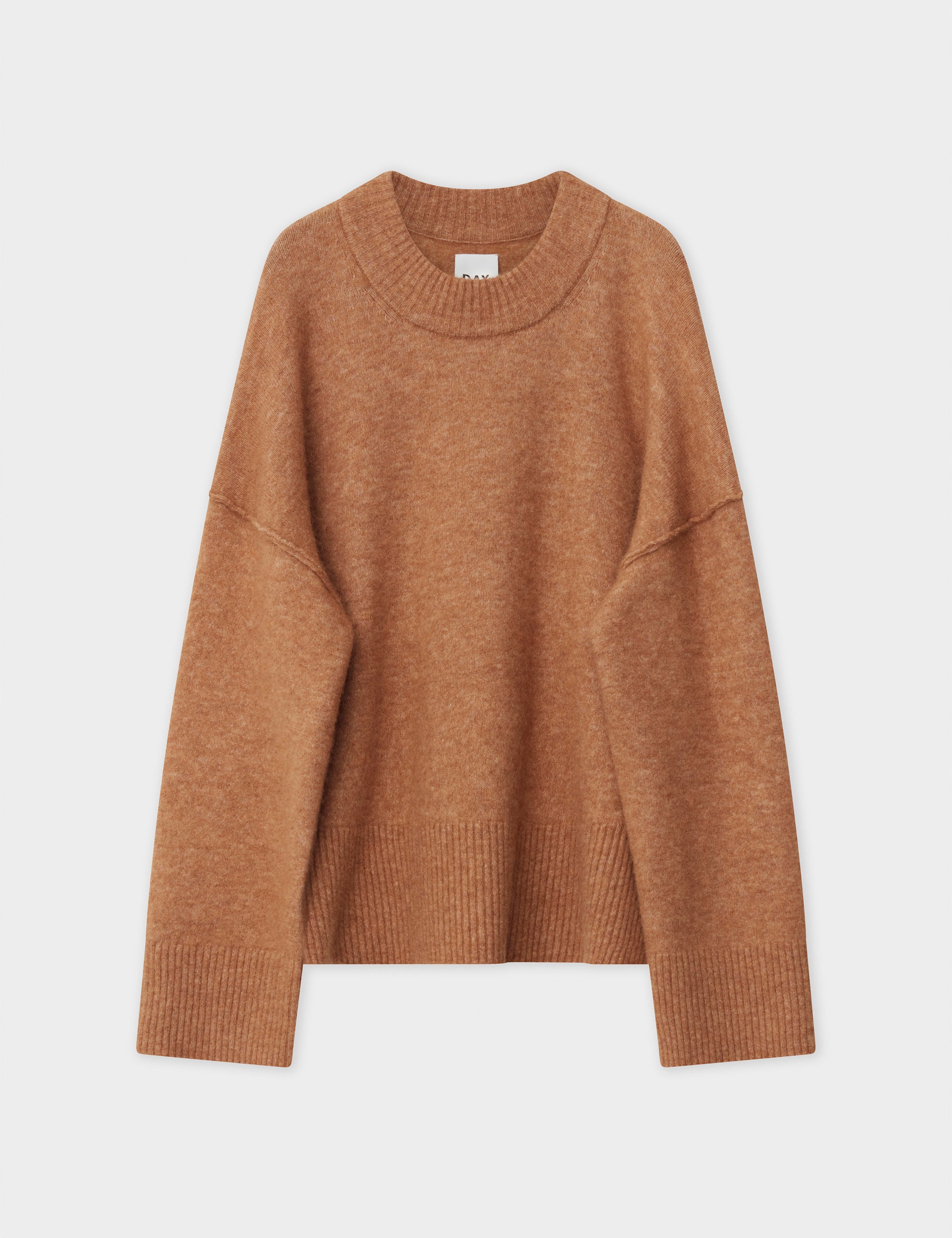 DAY Birger ét Mikkelsen Josie - Cozy Days Pullover 500061 CARAMEL MELANGE