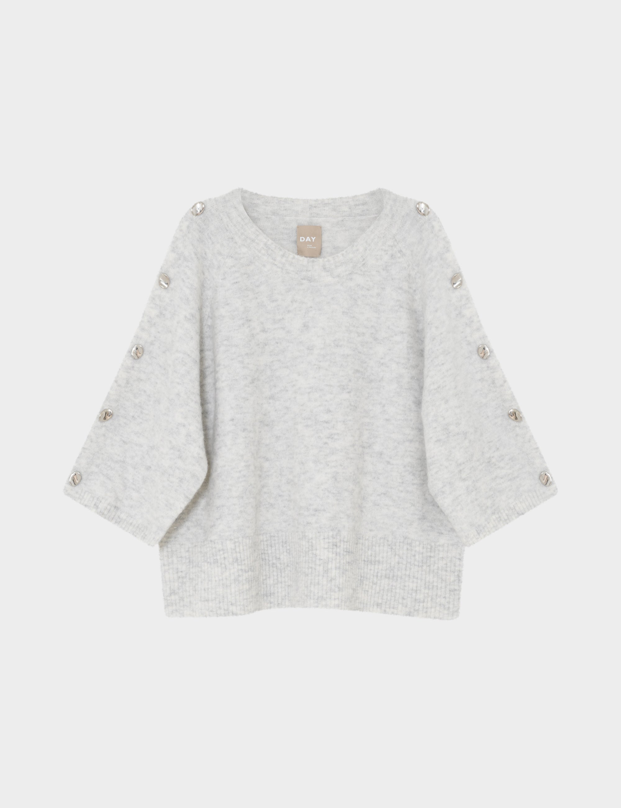 DAY Birger ét Mikkelsen Kamma - Cozy Days - Pullover Pullover 500174 JETSTREAM MELANGE