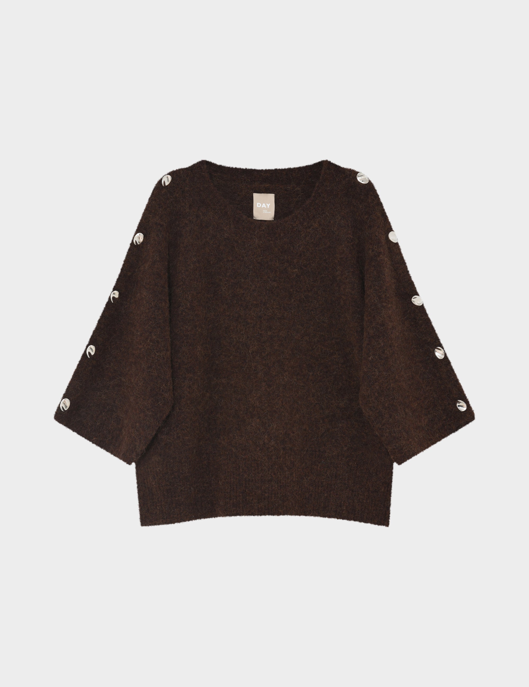 DAY Birger ét Mikkelsen Kamma - Cozy Days - Pullover Pullover 500184 COFFEE BEAN MELANGE