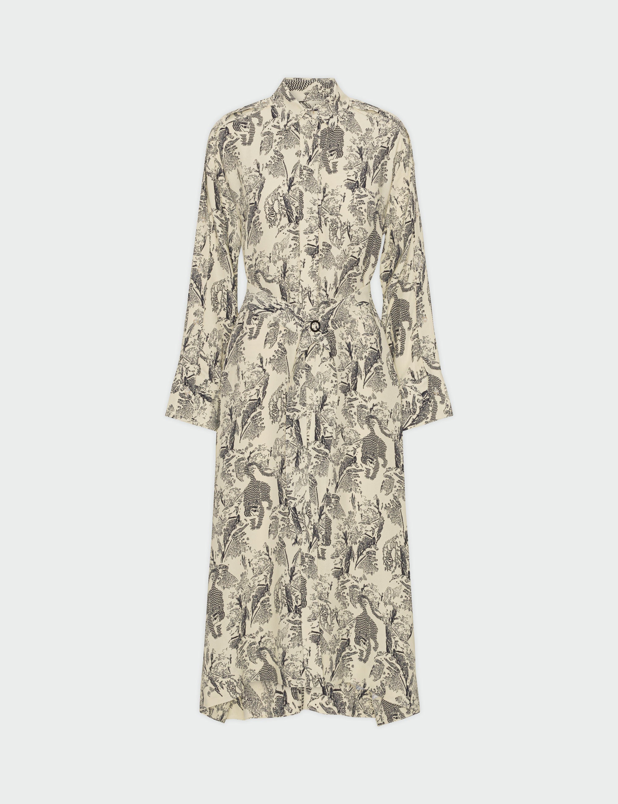 DAY Birger ét Mikkelsen Lamara - Heritage Tiger Dress 500063 HERITAGE TIGER