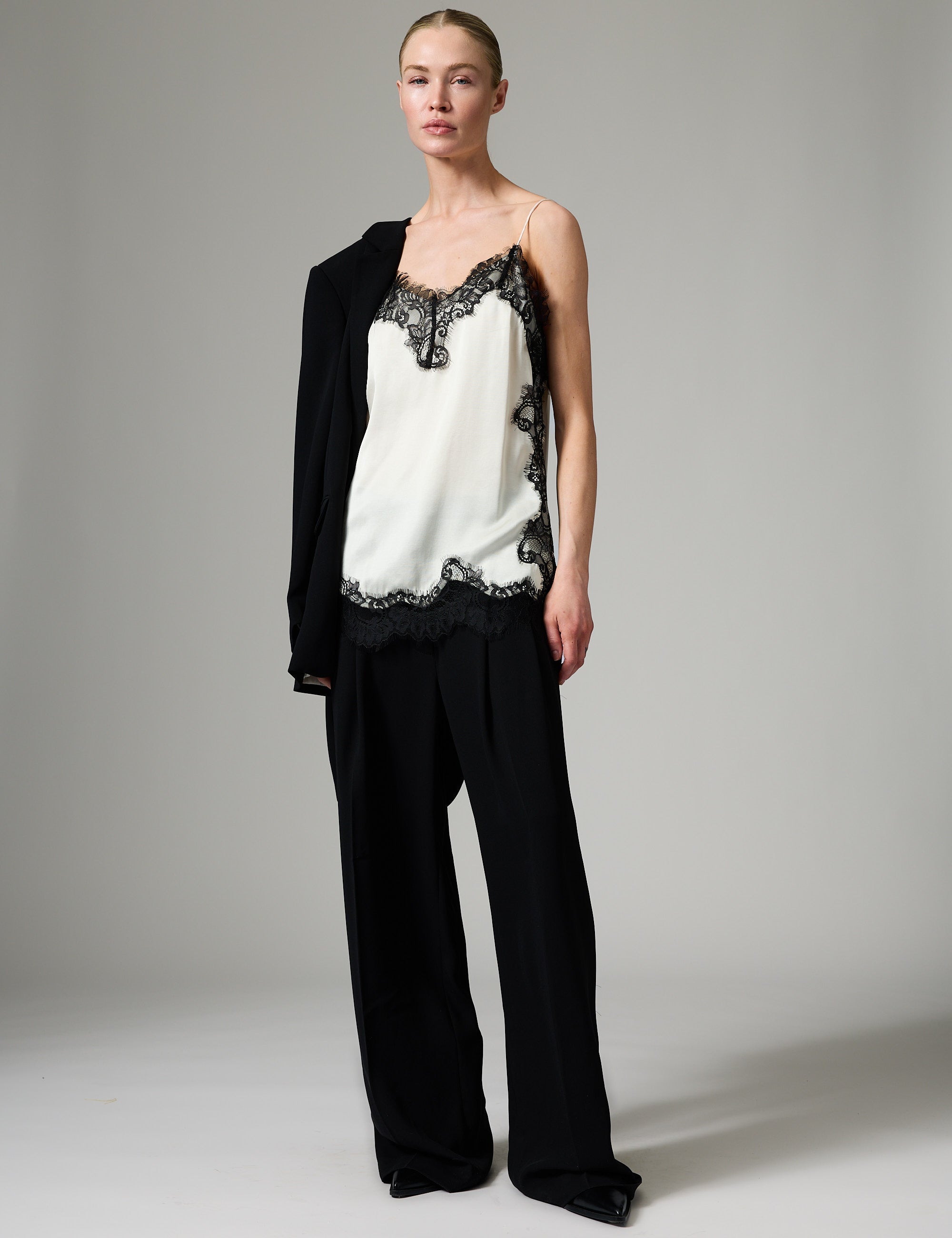 DAY Birger ét Mikkelsen Lisa - Fluid Viscose Tops & T-Shirts 110104 Vanilla Ice