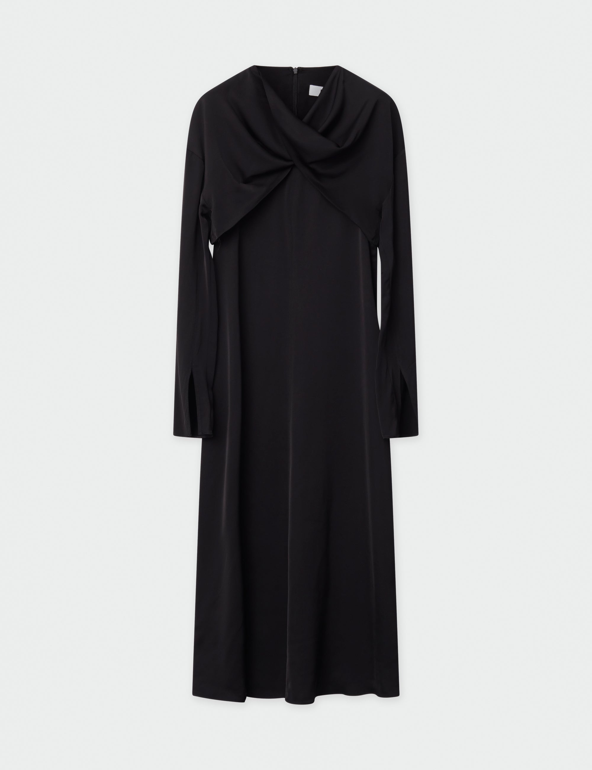 DAY Birger ét Mikkelsen Lyanna - Fluid Viscose RD Dress 190303 BLACK