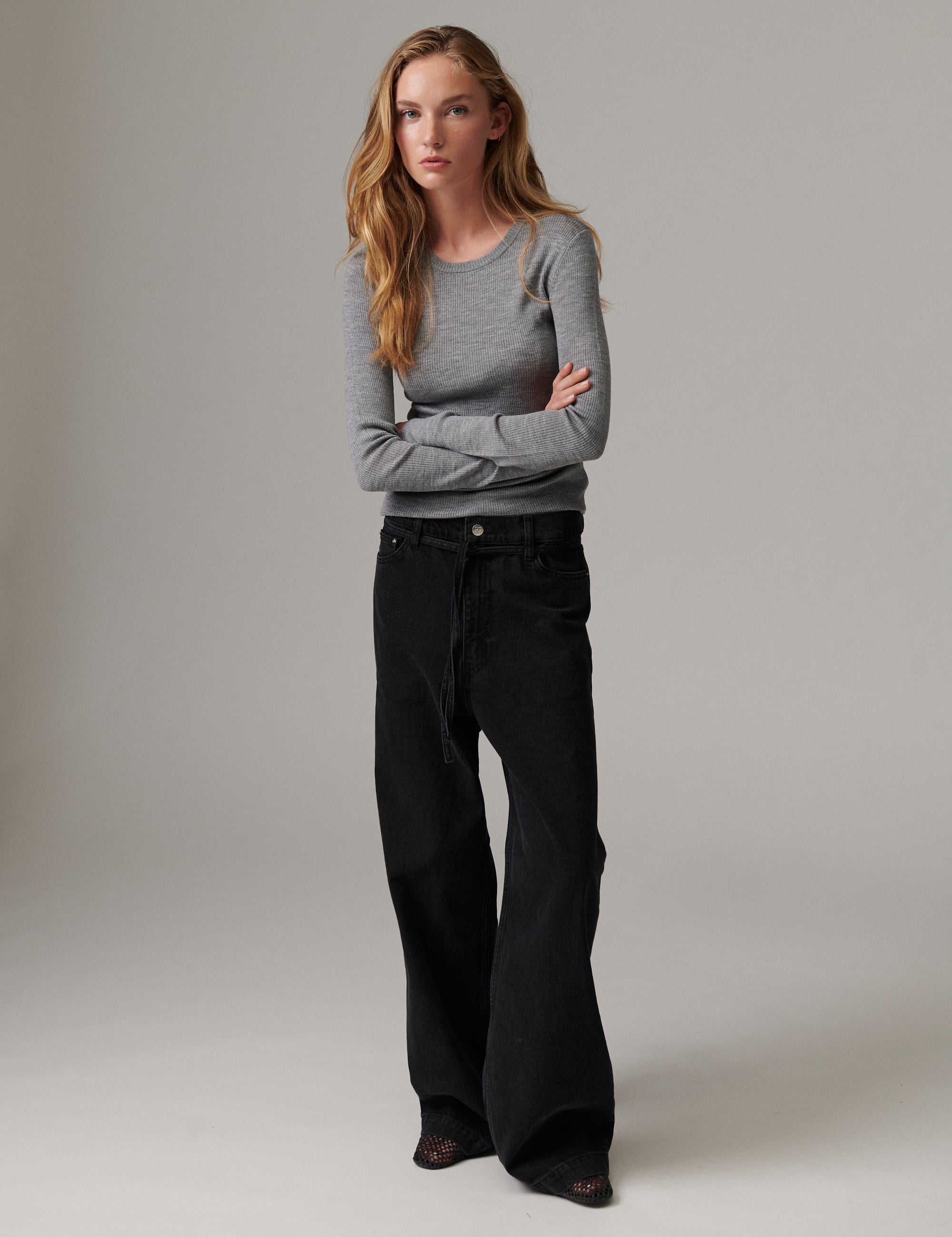 DAY Birger ét Mikkelsen Mariana - Daily Elements - Pullover Pullover 500006 Medium Grey Melange