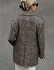 Martha - Heavy Slub Wool - CHOCOLATE PLUM