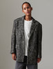 Martha - Heavy Slub Wool - BLACK MIX