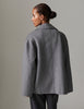 Matteo - Double faced Wool - MEDIUM GREY MELANGE