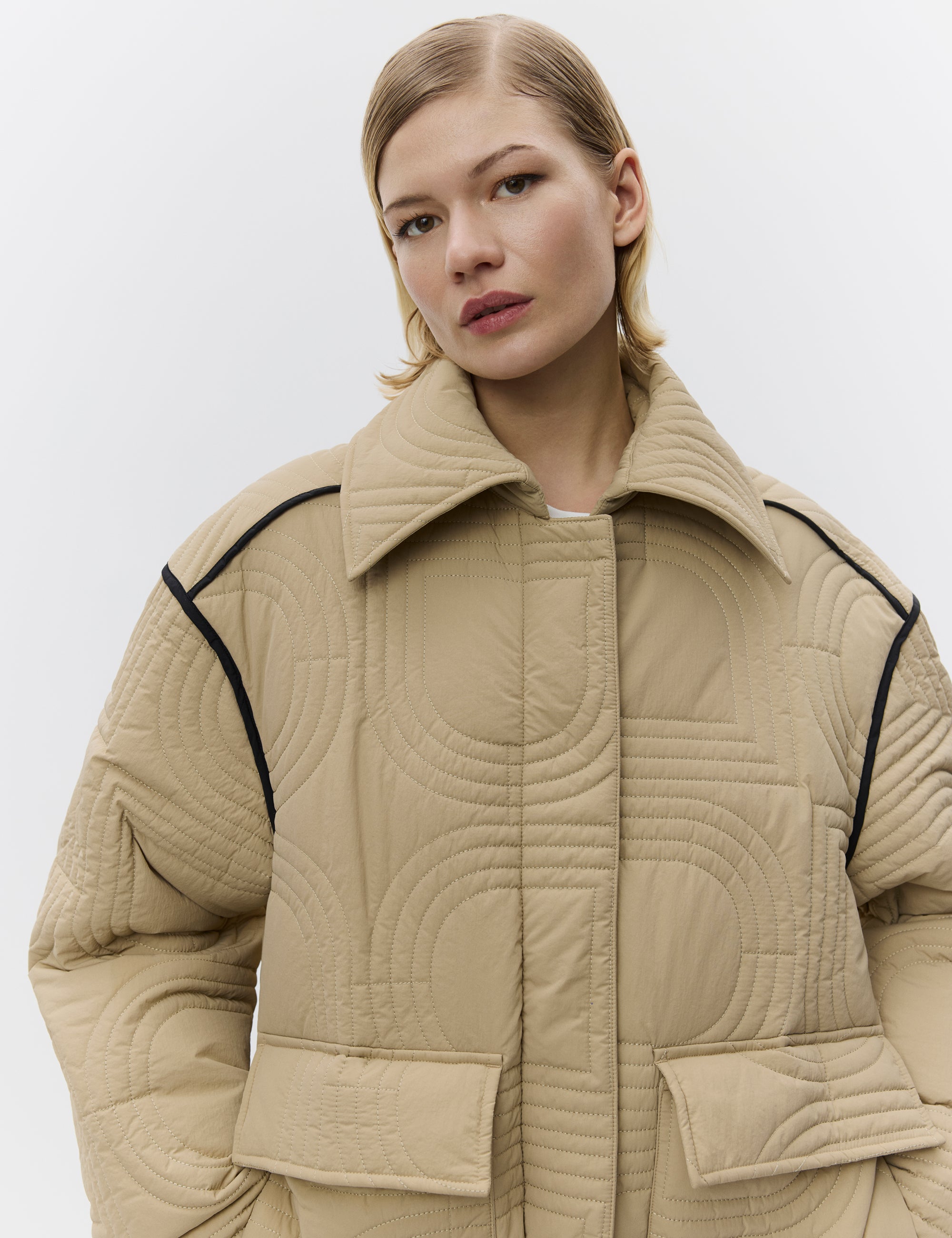 DAY Birger ét Mikkelsen Merce - Rhombus Quilt Jacket 171019 ELMWOOD