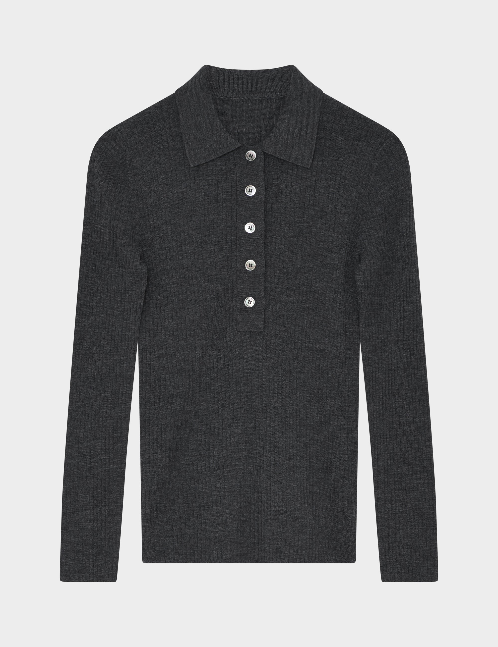 DAY Birger ét Mikkelsen Murphy - Daily elements Pullover 500003 Dark Grey Melange