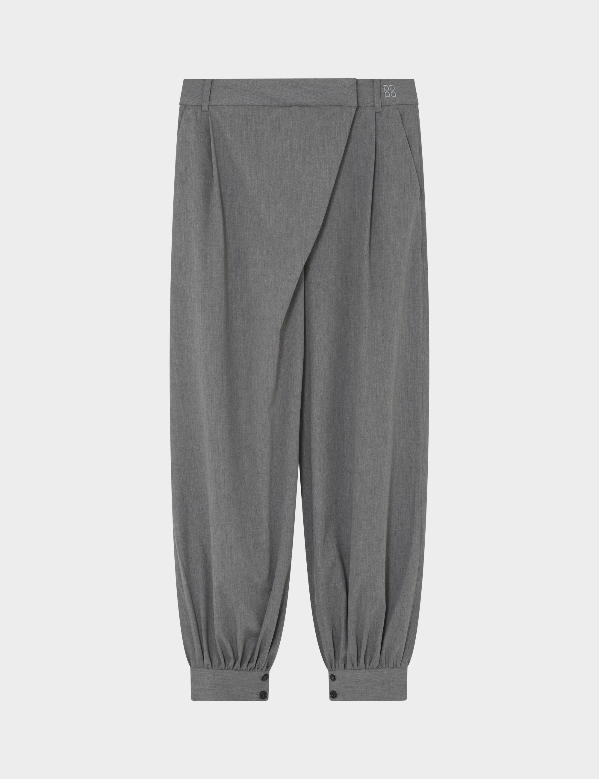 DAY Birger ét Mikkelsen Nila - Classic Gab Pants 500006 Medium Grey Melange