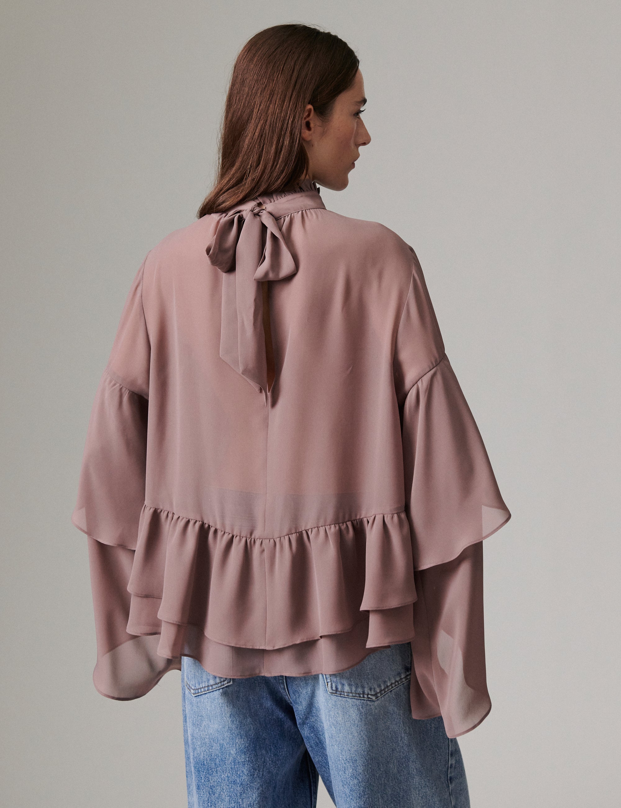 DAY Birger ét Mikkelsen Nomi - Day Chiffon - Blouse Blouse 181807 TWILIGHT MAUVE