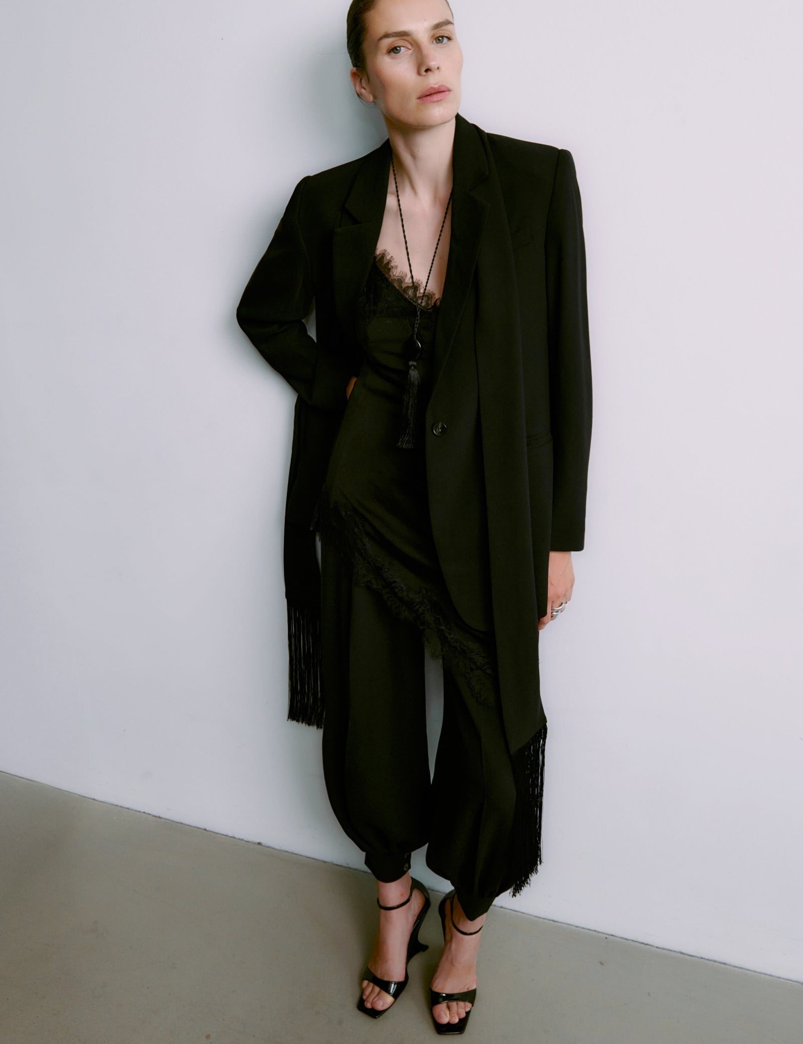 DAY Birger ét Mikkelsen Oda - Classic Gabardine Pants 190303 BLACK