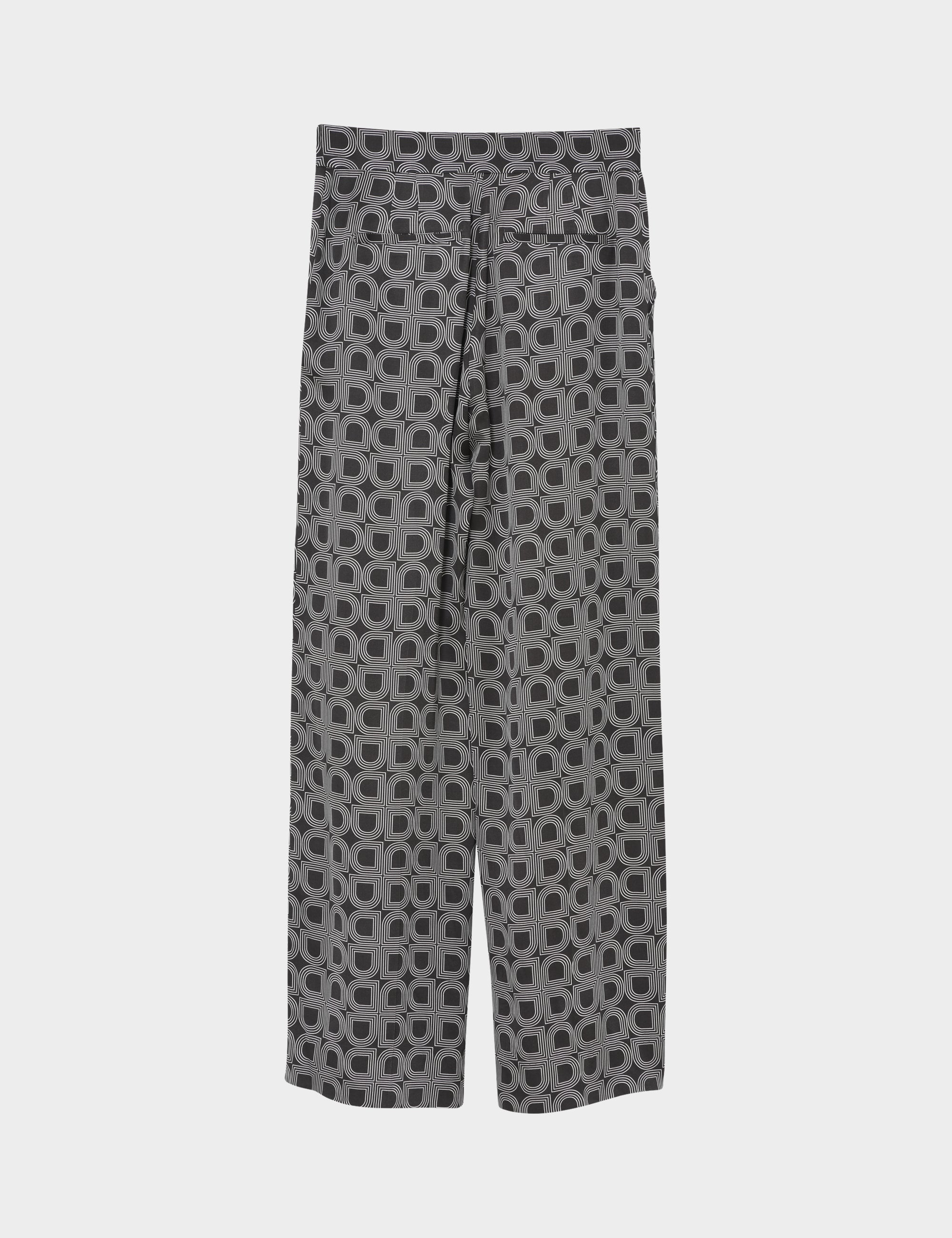 DAY Birger ét Mikkelsen Phoebe - Fluid Viscose Pants 190303 BLACK