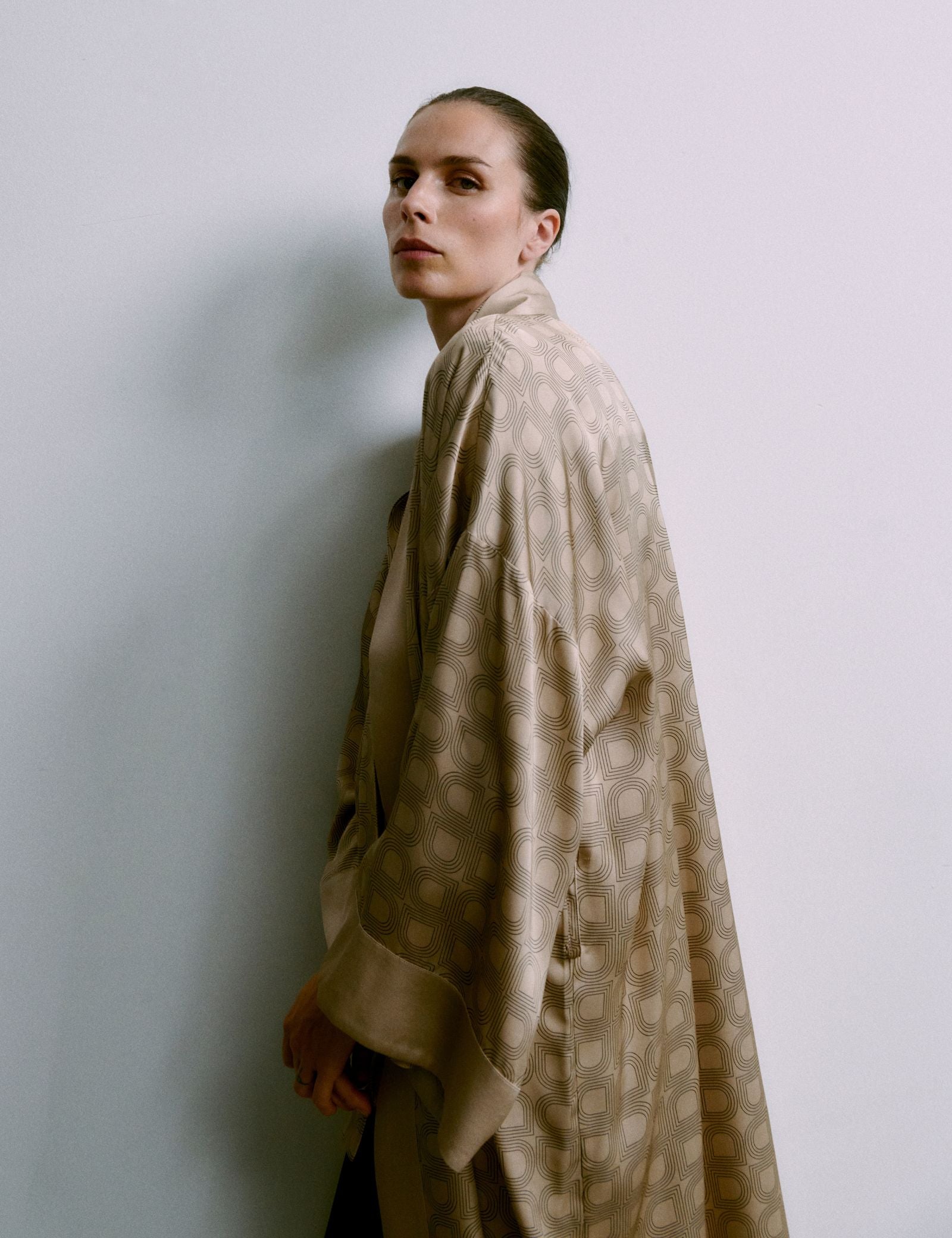 DAY Birger ét Mikkelsen Plymo- Fluid Viscose Tops & T-Shirts 151304 HUMUS