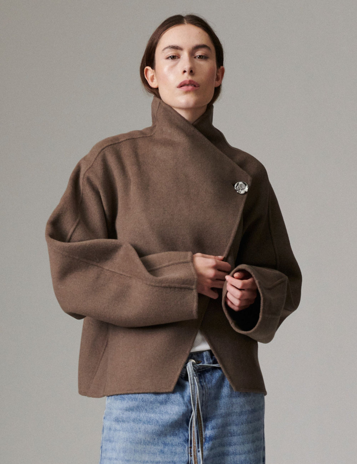 DAY Birger ét Mikkelsen Ramsey - Double Faced Wool - Jacket Jacket 181112 Walnut