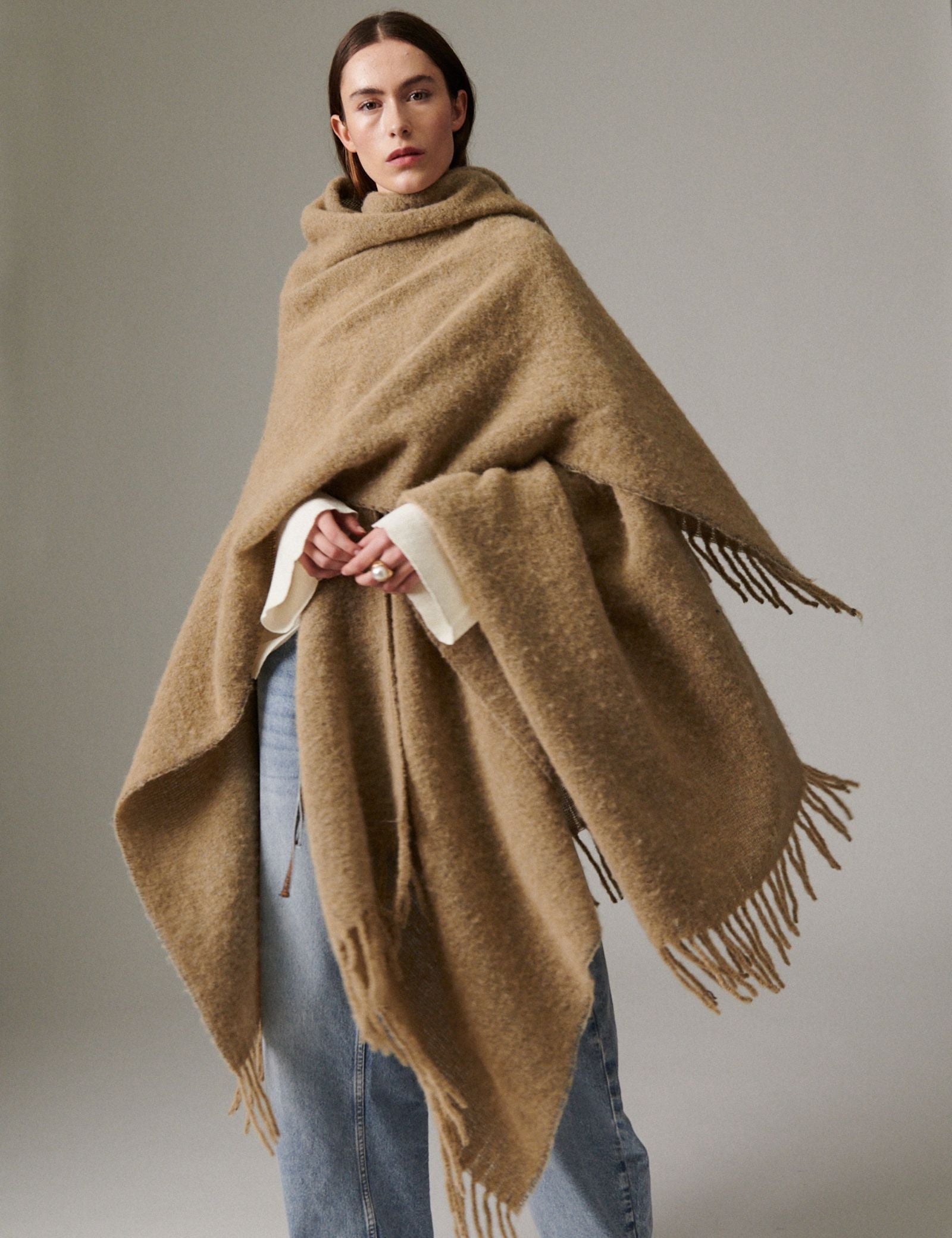 DAY Birger ét Mikkelsen Reggie - Fluffy Feel Accessories 500148 HUMUS MELANGE