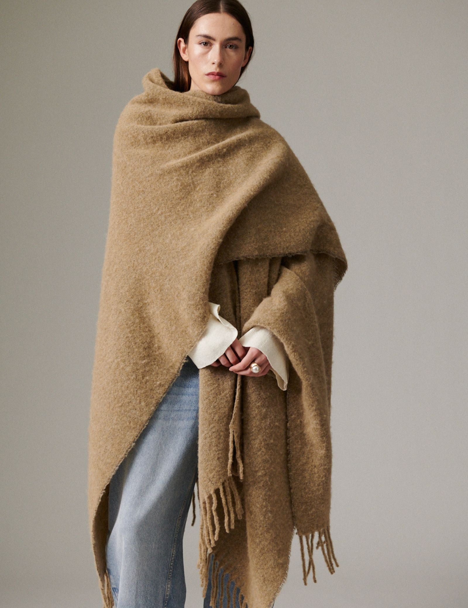 DAY Birger ét Mikkelsen Reggie - Fluffy Feel Accessories 500148 HUMUS MELANGE