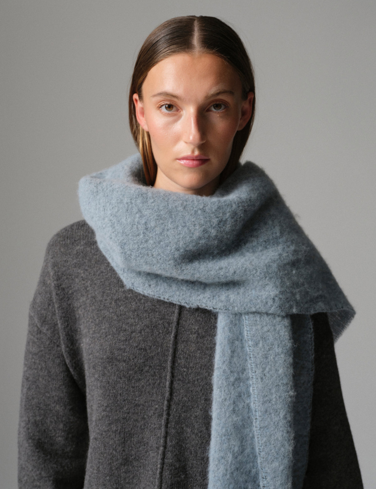 DAY Birger ét Mikkelsen Regina - Fluffy Feel - Scarf Accessories 154030 LIGHT SKY