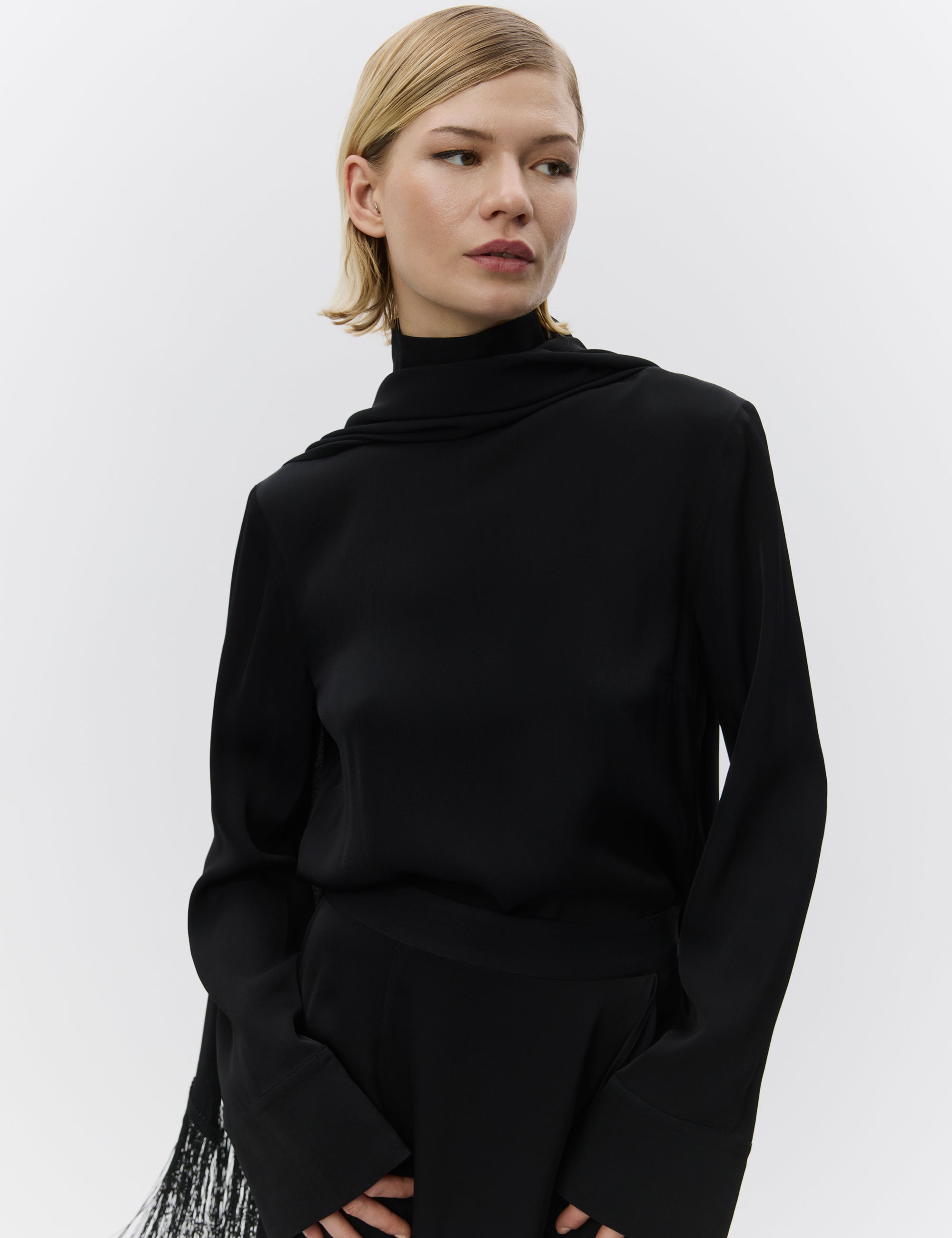 DAY Birger ét Mikkelsen Rios - Matte Crepe - Blouse Blouse 190303 Black