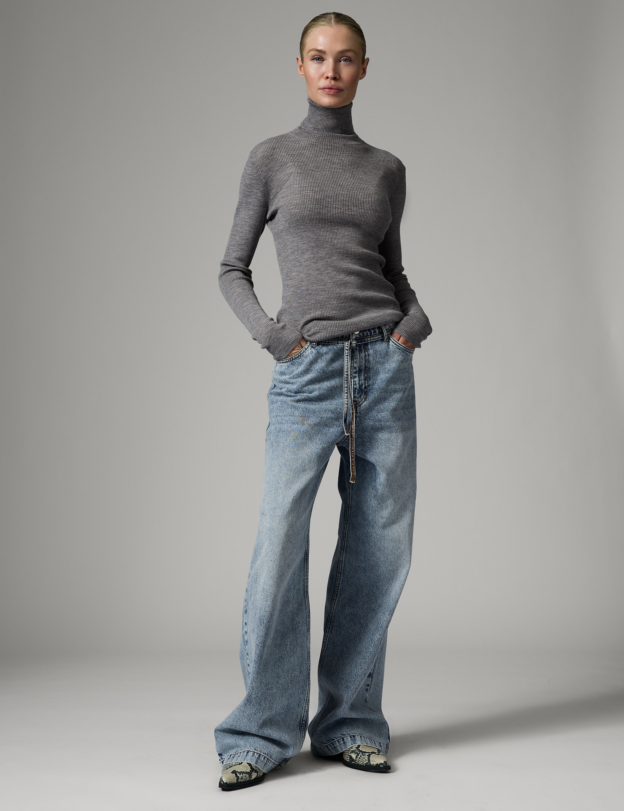 DAY Birger ét Mikkelsen Sierra - Daily Elements Pullover Pullover 500006 Medium Grey Melange