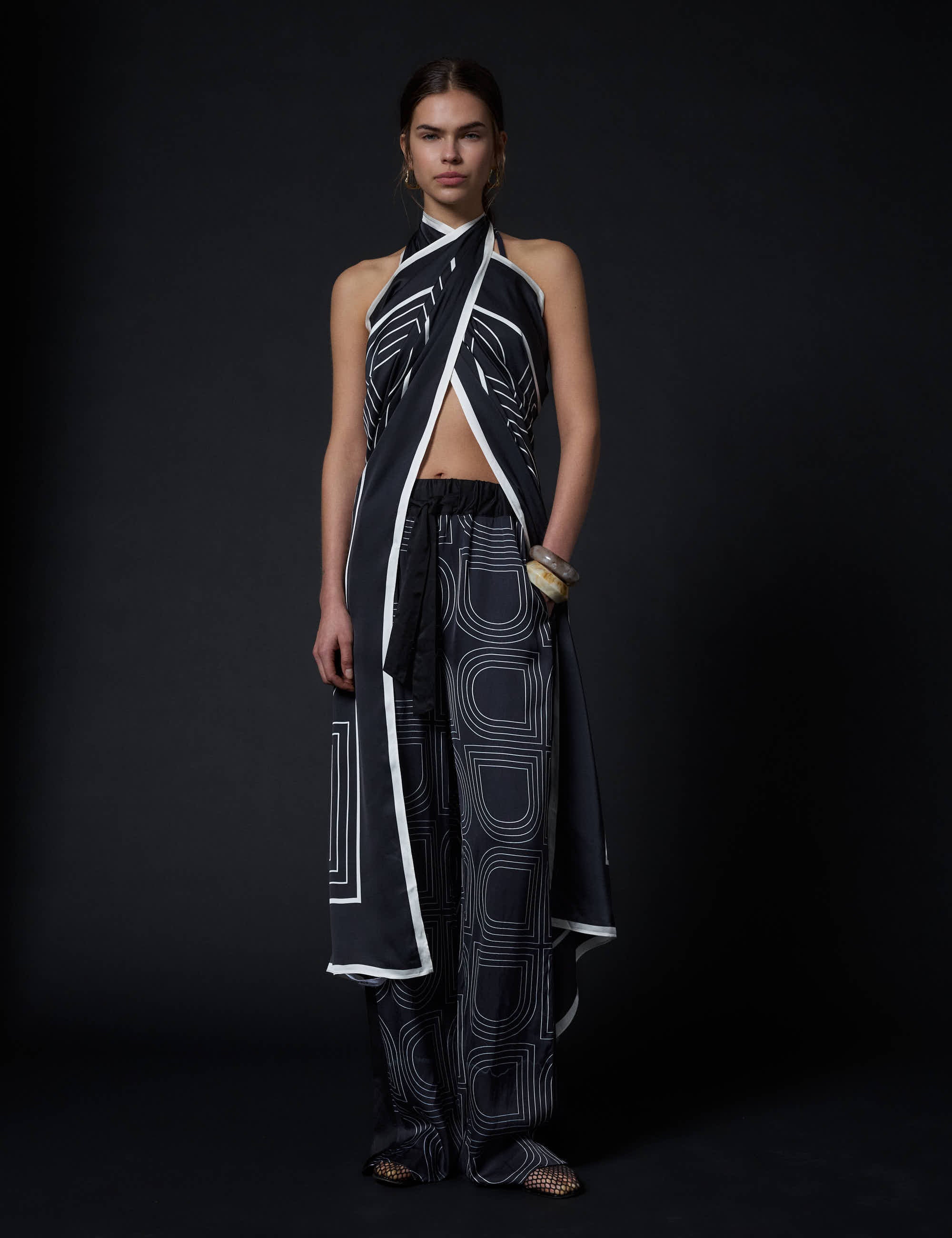 DAY Birger ét Mikkelsen Sille - Daily Scarf - Scarf Scarf 190303 Black