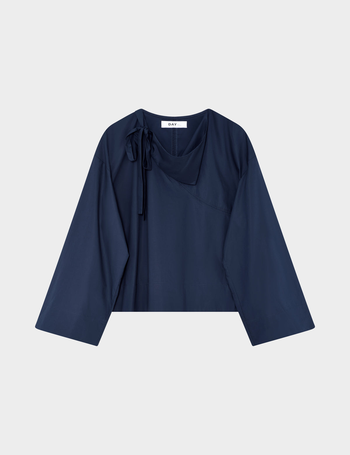 DAY Birger ét Mikkelsen Sivie - Solid cotton Shirts & Blouses 194020 DARK SAPPHIRE.
