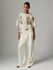 Tatiana - Crochet Lacy - Top - Jet Stream