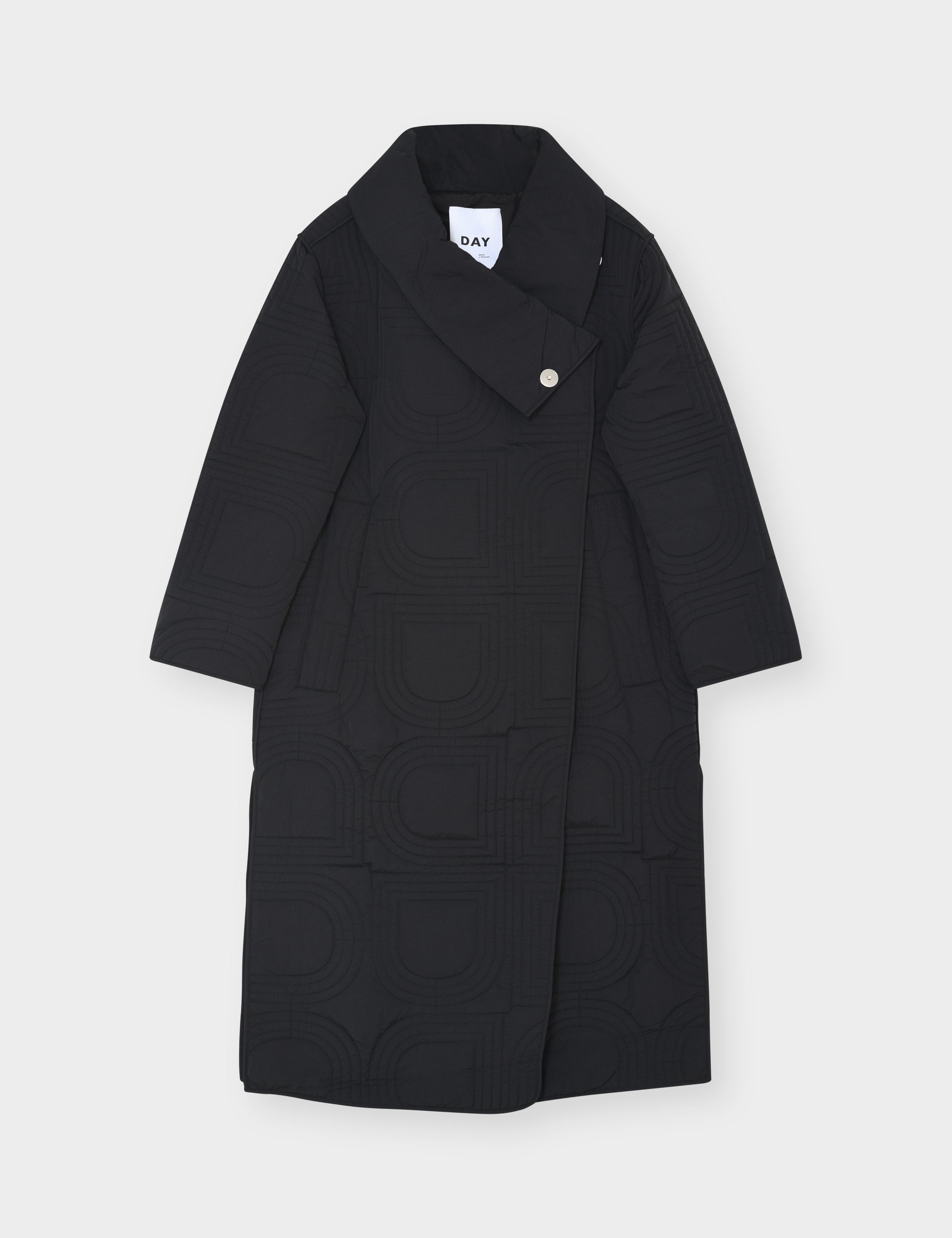 DAY Birger ét Mikkelsen Teme - Rhombus Quilt Jacket 190303 Black