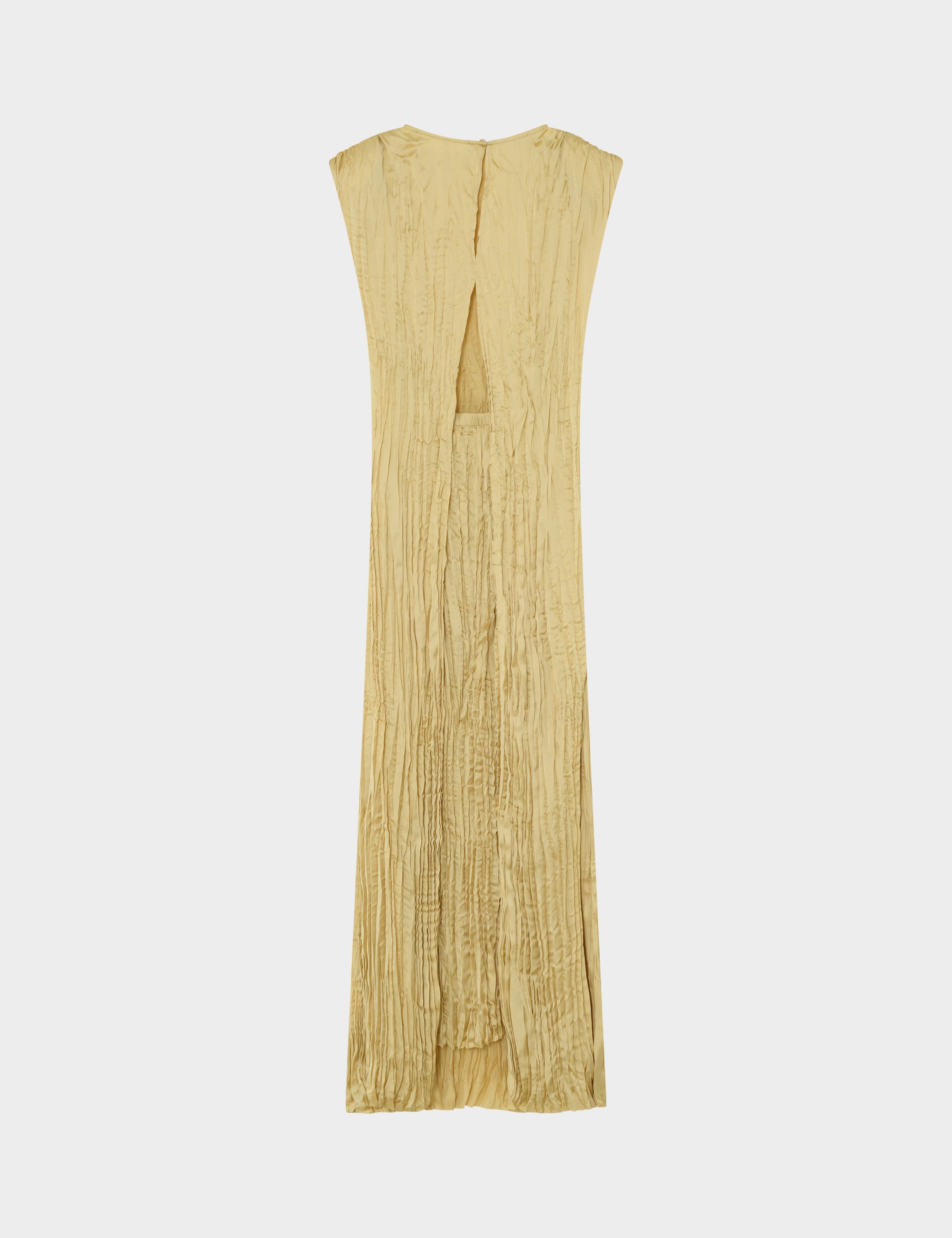DAY Birger ét Mikkelsen Will - Crinkled surface Dress 130922 Straw